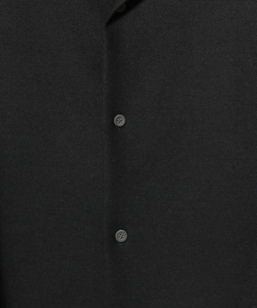 onegravity（ワングラビティ）の「onegravity / プリーツオーバーレイヤーシャツ（シャツ/ブラウス・メンズ・ブラック・LARGE/MEDIUM）」の9枚目の写真