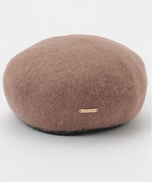 petit main(プティマイン)の「ベレー帽(ハンチング/ベレー帽・キッズ・モカ/アイボリー/ブラック・50cm/52cm/54cm)」の3枚目の写真