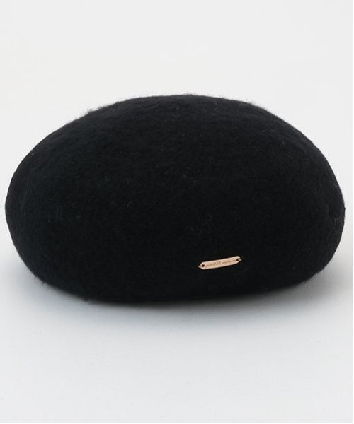 petit main(プティマイン)の「ベレー帽(ハンチング/ベレー帽・キッズ・モカ/アイボリー/ブラック・50cm/52cm/54cm)」の6枚目の写真