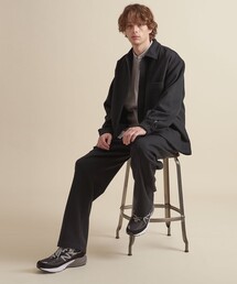 ユナイテッドアローズ フランネル 1プリーツ テーパードパンツ スラックス フランネル ノープリーツ テーパード スラックス COMFORT EASYー