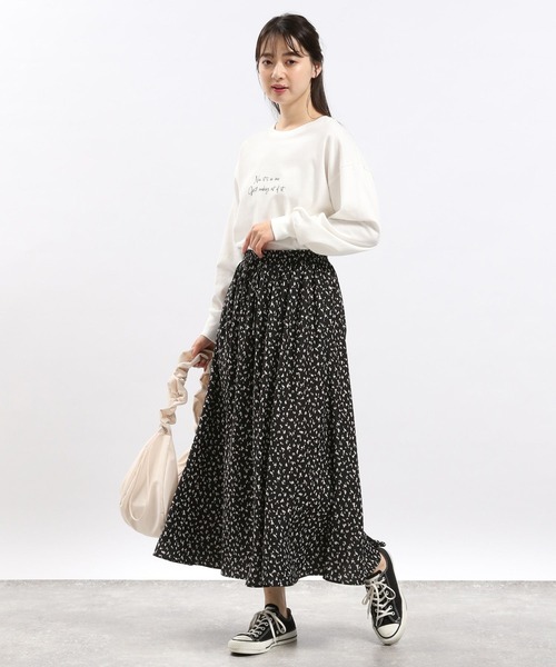 GLOBAL WORK Smile Seed Store（グローバルワーク スマイルシードストア）の「ギャザーフレアイージーパンツ/116011（その他パンツ・レディース・グレー系その他/グレー系その他4/グレー系その他3/グレー系その他2/ブラック・LARGE/MEDIUM/X-LARGE/SMALL）」の20枚目の写真