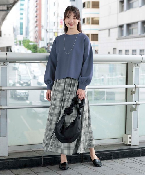 GLOBAL WORK Smile Seed Store（グローバルワーク スマイルシードストア）の「ギャザーフレアイージーパンツ/116011（その他パンツ・レディース・グレー系その他/グレー系その他4/グレー系その他3/グレー系その他2/ブラック・LARGE/MEDIUM/X-LARGE/SMALL）」の8枚目の写真