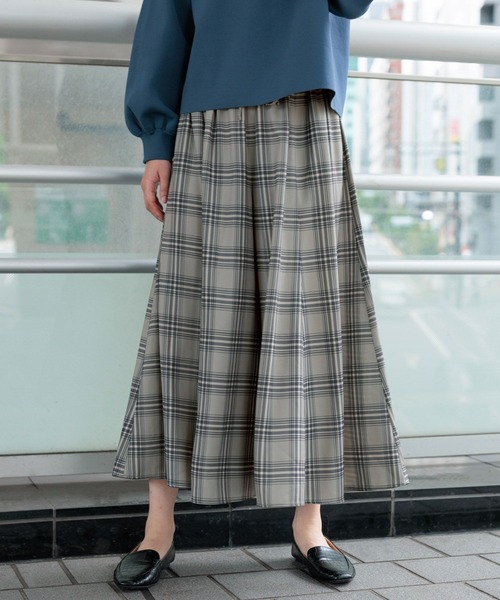 GLOBAL WORK Smile Seed Store（グローバルワーク スマイルシードストア）の「ギャザーフレアイージーパンツ/116011（その他パンツ・レディース・グレー系その他/グレー系その他4/グレー系その他3/グレー系その他2/ブラック・LARGE/MEDIUM/X-LARGE/SMALL）」の12枚目の写真