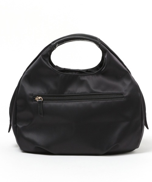 Elura(エルーラ)の「撥水 2WAYショルダーバッグ ナイロン ラウンド ショルダー 丸い/139295(ハンドバッグ・レディース・グレイッシュベージュ/ブラック・ONE SIZE)」の13枚目の写真