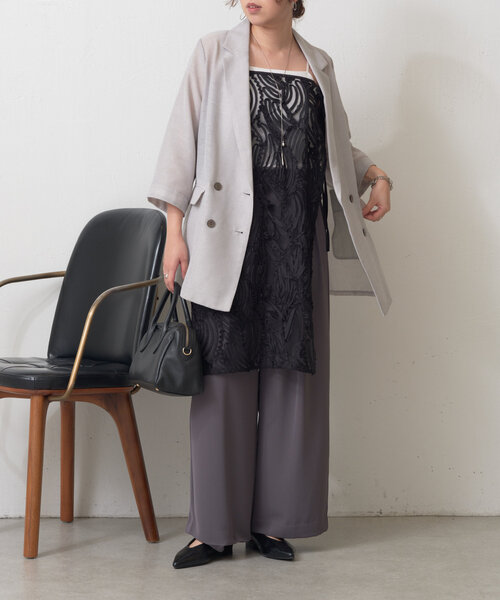 Jena espace merveilleux スカート ジャガードラップスカート