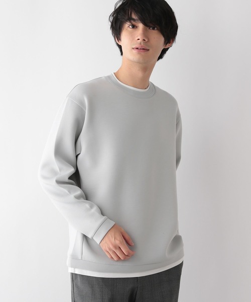 GLOBAL WORK(グローバルワーク)の「ライトクッションクルーレイヤー/116248(スウェット・メンズ・ミント/チャコール/ブルー/グレー系2/ブラック/グリーン/ライトグレー/ネイビー・SMALL/MEDIUM/X-LARGE/LARGE)」の16枚目の写真
