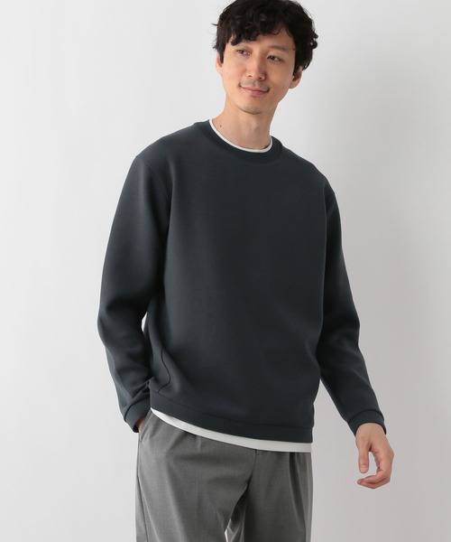 GLOBAL WORK(グローバルワーク)の「ライトクッションクルーレイヤー/116248(スウェット・メンズ・ミント/チャコール/ブルー/グレー系2/ブラック/グリーン/ライトグレー/ネイビー・SMALL/MEDIUM/X-LARGE/LARGE)」の19枚目の写真