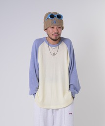 【EFFECTEN】Raglan Knit Pullover