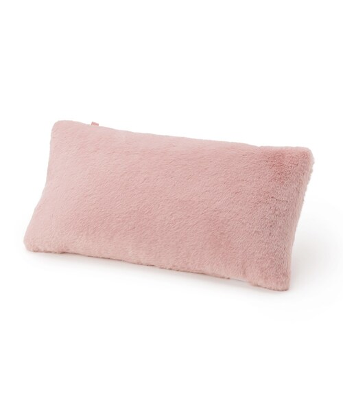 SHOO・LA・RUE（シューラルー）の「◆フェイクファークッション（クッション/クッションカバー・レディース・アイボリー/ピンク系・00）」の3枚目の写真