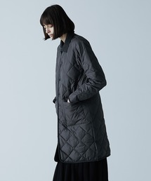 TAION（タイオン）の「【TAION(タイオン)】〈ユニセックス〉シティ パイピングカラー ロングダウンコート（ダウンジャケット/コート）」