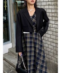 EVRIS | ショートレングスジャケット【セットアップ着用可能】(テーラードジャケット)