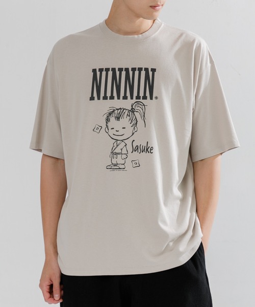【MEN , WOMEN】NIN-NIN TEE 3（Tシャツ/カットソー）｜AMERICAN RAG CIE（アメリカンラグシー）
