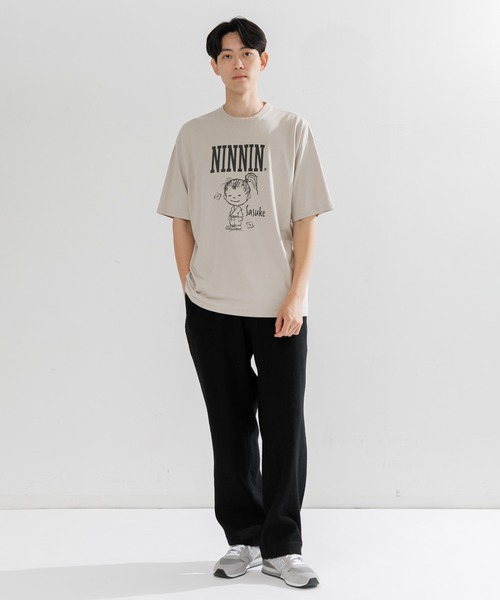 【MEN , WOMEN】NIN-NIN TEE 3（Tシャツ/カットソー）｜AMERICAN RAG CIE（アメリカンラグシー）