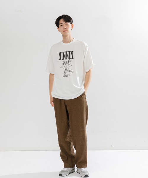 【MEN , WOMEN】NIN-NIN TEE 3（Tシャツ/カットソー）｜AMERICAN RAG CIE（アメリカンラグシー）