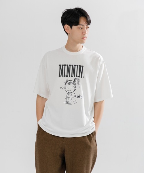 【MEN , WOMEN】NIN-NIN TEE 3（Tシャツ/カットソー）｜AMERICAN RAG CIE（アメリカンラグシー）