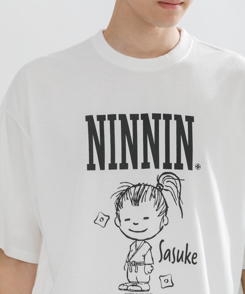 【MEN , WOMEN】NIN-NIN TEE 3（Tシャツ/カットソー）｜AMERICAN RAG CIE（アメリカンラグシー）