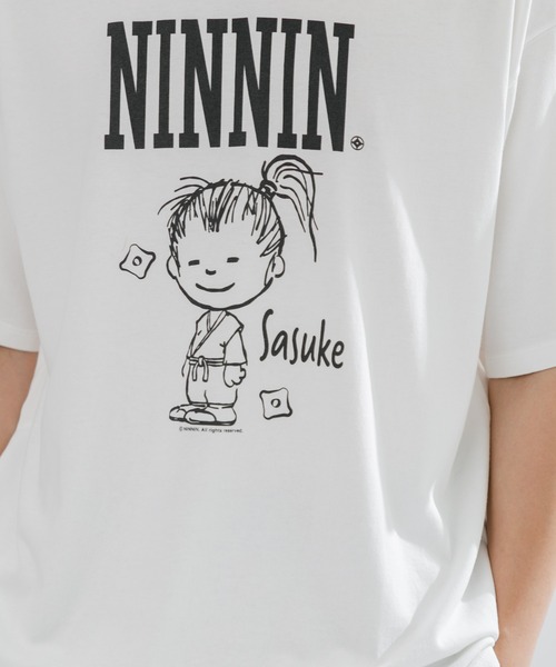 【MEN , WOMEN】NIN-NIN TEE 3（Tシャツ/カットソー）｜AMERICAN RAG CIE（アメリカンラグシー）