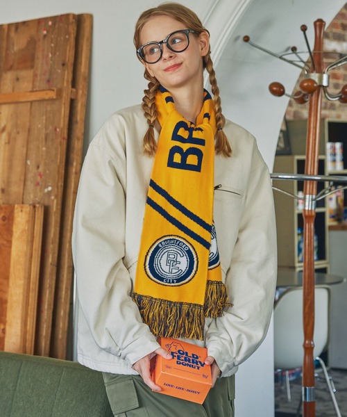 大人気　極美品ヒステリックグラマー　SUPER SONIC サッカーマフラー 大人気 極美品ヒステリックグラマー SUPER SONIC サッカー