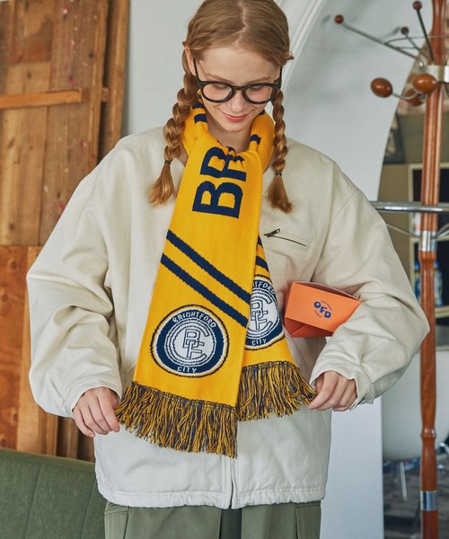 大人気　極美品ヒステリックグラマー　SUPER SONIC サッカーマフラー 大人気 極美品ヒステリックグラマー SUPER SONIC サッカーマフラー