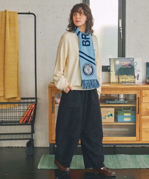 セール】ジャガード グラフィック サッカーマフラー（マフラー）｜MONO