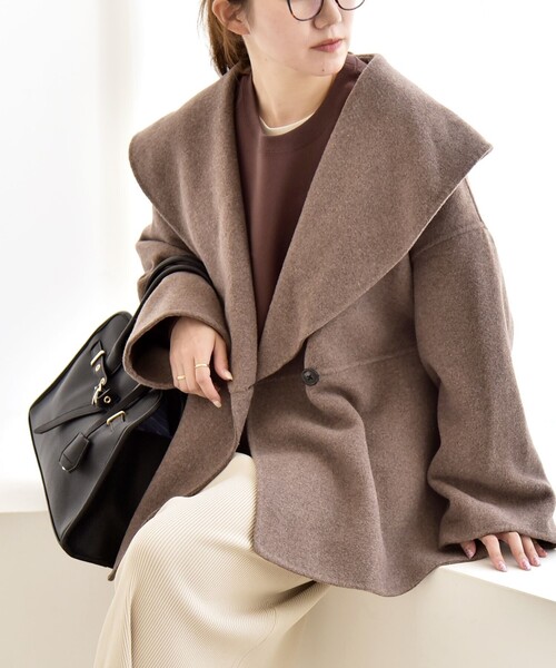 quaranciel: リバー ケープ コート 25AW（その他アウター