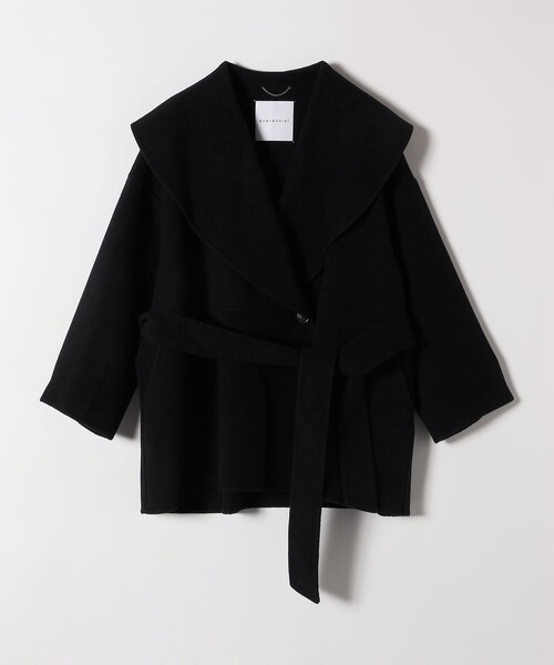 quaranciel リバーケープショートコート ウール混 Free SHIPS｜《一部追加予約》quaranciel: リバー ケープ ショート コート