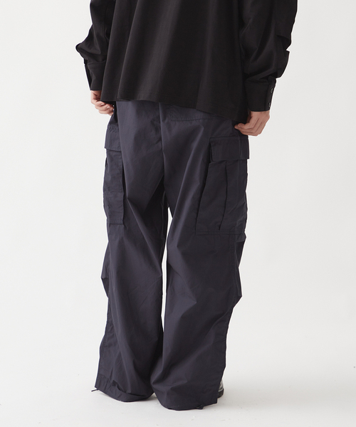 B.C STOCK（ベーセーストック）の「SIDE VENTS M51 OVER カーゴパンツ（カーゴパンツ・メンズ・ネイビー/カーキ・FREE）」の11枚目の写真