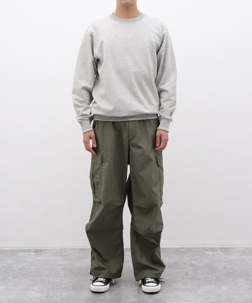 B.C STOCK（ベーセーストック）の「SIDE VENTS M51 OVER カーゴパンツ（カーゴパンツ・メンズ・ネイビー/カーキ・FREE）」の12枚目の写真