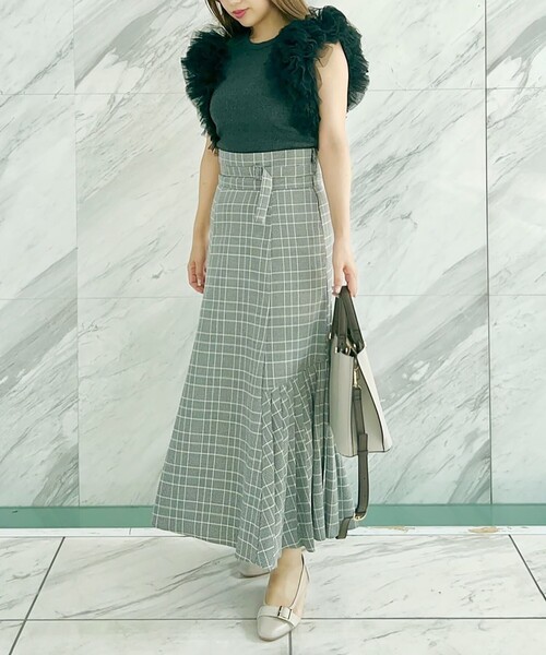 ESPERANZA(エスペランサ)の「チュールバックルベルトフラットパンプス(パンプス・レディース・アイボリー系8/ブラック系8・22.5cm/23.0cm/23.5cm/24.0cm/24.5cm)」の22枚目の写真