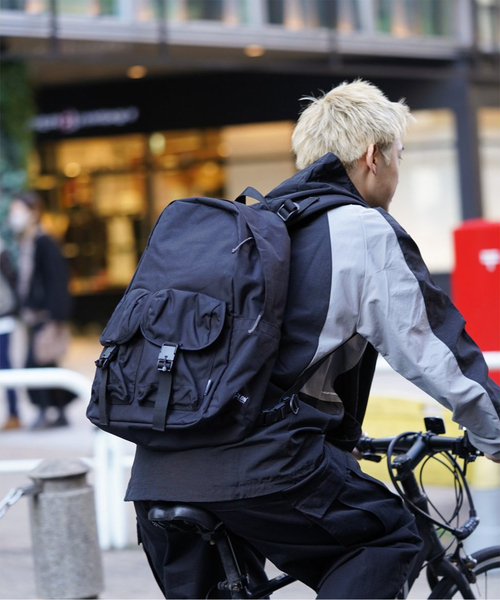 BAICYCLON by Bagjack(バイシクロン バイ バグジャック)の「追加【BAICYCLON by bagjack / バイシクロン】 BACKPACK(ショルダーバッグ・メンズ・ブラック・FREE)」の4枚目の写真