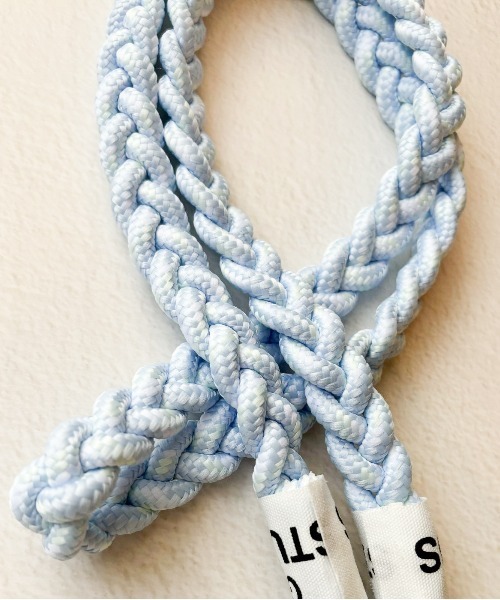 lit.Cy（リットシー）の「MIXカラー ロープ あみあみ スマホショルダー ストラップ（スマホグッズ・レディース・レッド/ブラックミックス/ベージュ/パープル/イエロー/ブラック/オフホワイト/ブルー/オレンジ/グレー/グリーン×ピンク・FREE）」の17枚目の写真