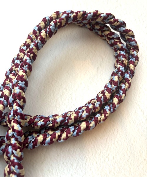 lit.Cy（リットシー）の「MIXカラー ロープ あみあみ スマホショルダー ストラップ（スマホグッズ・レディース・レッド/ブラックミックス/ベージュ/パープル/イエロー/ブラック/オフホワイト/ブルー/オレンジ/グレー/グリーン×ピンク・FREE）」の19枚目の写真