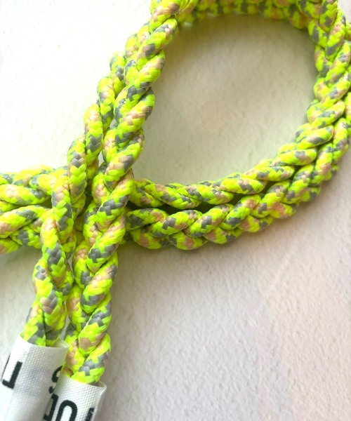 lit.Cy（リットシー）の「MIXカラー ロープ あみあみ スマホショルダー ストラップ（スマホグッズ・レディース・レッド/ブラックミックス/ベージュ/パープル/イエロー/ブラック/オフホワイト/ブルー/オレンジ/グレー/グリーン×ピンク・FREE）」の21枚目の写真