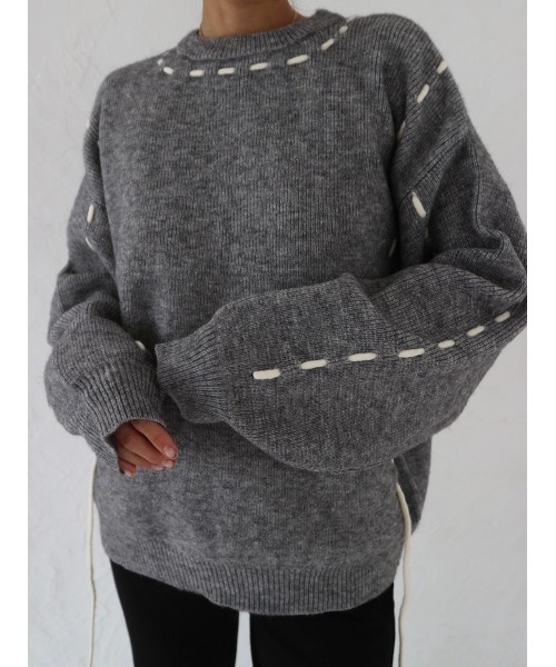 TRUNC（トランクエイティーエイト）の「Stitch Design Knit（ニット