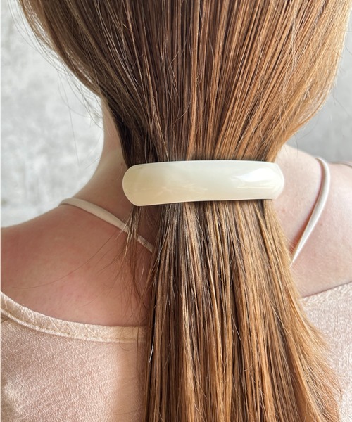 キュート【COACH】レザー ヘアバレッタ〈送料込み〉 キュート【COACH】レザー ヘアバレッタ〈送料込み〉 (Coach/ヘア
