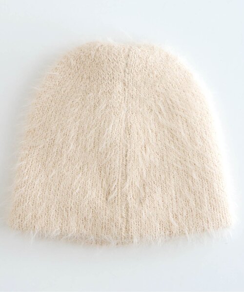 apres les cours（アプレレクール）の「シャギーニットキャップ（ニットキャップ/ビーニー・キッズ・グレー/アイボリー・50/54/58）」の10枚目の写真