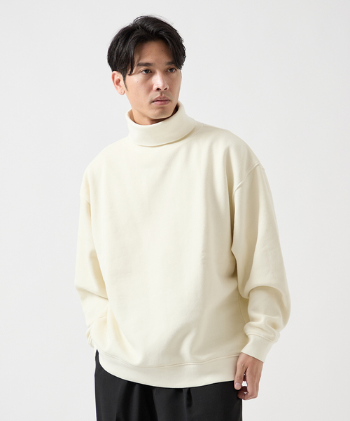 SHELTECH（シェルテック）の「SHELTECH WARM タートルネックスウェット（スウェット・メンズ・ホワイト系その他/ラベンダー/チョコ/ネイビー・MEDIUM/LARGE）」の6枚目の写真