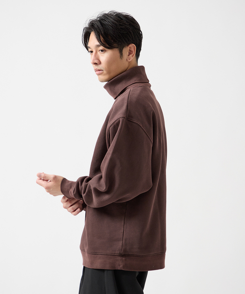 SHELTECH（シェルテック）の「SHELTECH WARM タートルネックスウェット（スウェット・メンズ・ホワイト系その他/ラベンダー/チョコ/ネイビー・MEDIUM/LARGE）」の11枚目の写真