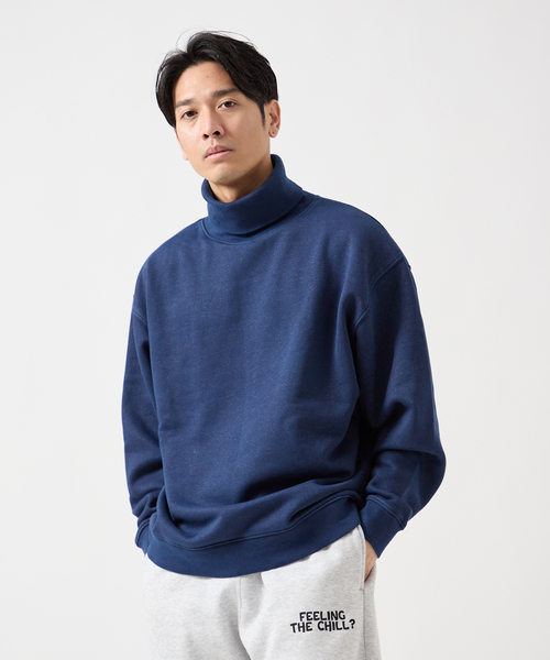 SHELTECH（シェルテック）の「SHELTECH WARM タートルネックスウェット（スウェット・メンズ・ホワイト系その他/ラベンダー/チョコ/ネイビー・MEDIUM/LARGE）」の14枚目の写真