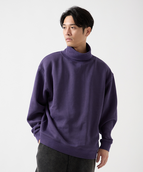 SHELTECH（シェルテック）の「SHELTECH WARM タートルネックスウェット（スウェット・メンズ・ホワイト系その他/ラベンダー/チョコ/ネイビー・MEDIUM/LARGE）」の18枚目の写真