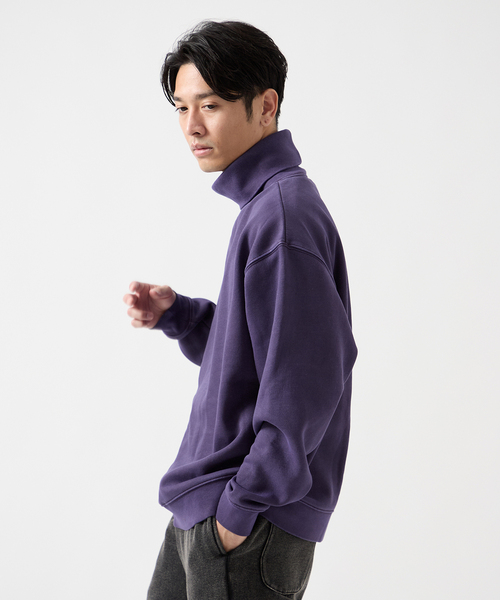 SHELTECH（シェルテック）の「SHELTECH WARM タートルネックスウェット（スウェット・メンズ・ホワイト系その他/ラベンダー/チョコ/ネイビー・MEDIUM/LARGE）」の19枚目の写真