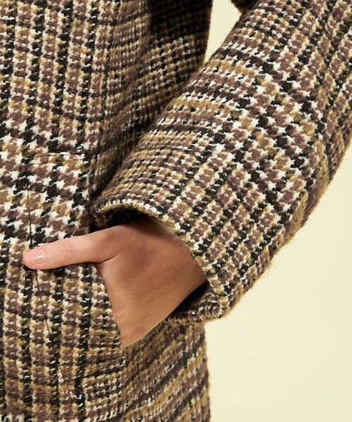 MACKINTOSH チェック柄 ダブルブレストコート MACKINTOSH チェック柄