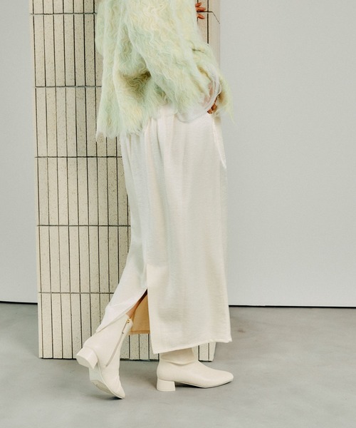 LEPSIM（レプシィム）の「キラキラワッシャーコクーンスカート　147615（スカート・レディース・ブラック/アイボリー/グレー・FREE）」の6枚目の写真