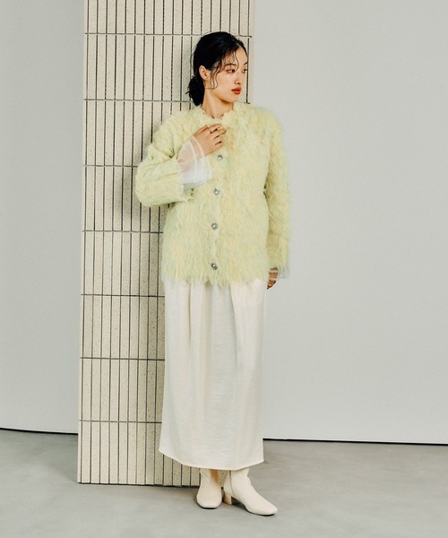 LEPSIM（レプシィム）の「キラキラワッシャーコクーンスカート　147615（スカート・レディース・ブラック/アイボリー/グレー・FREE）」の7枚目の写真