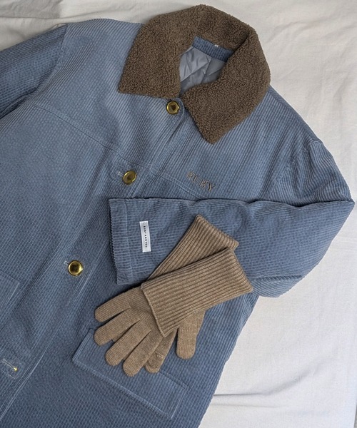 RUBY AND YOU（ルビーアンドユー）の「［select］2WAYグローブ（手袋・レディース・ブルー/ベージュ/アイボリー・FREE）」の3枚目の写真