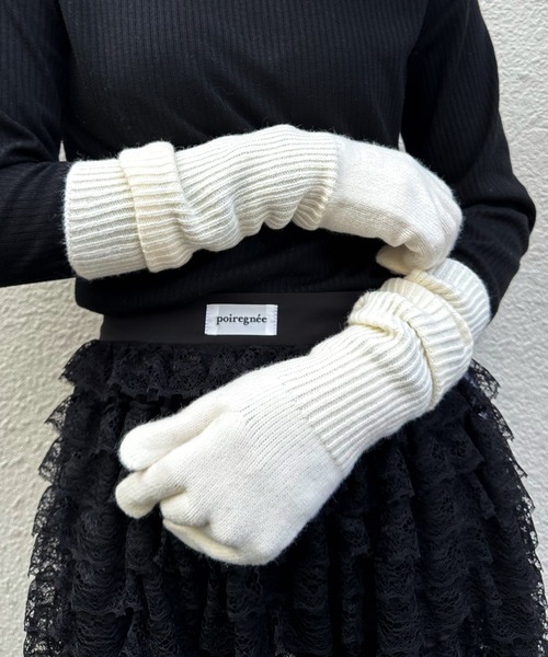 RUBY AND YOU（ルビーアンドユー）の「［select］2WAYグローブ（手袋・レディース・ブルー/ベージュ/アイボリー・FREE）」の20枚目の写真