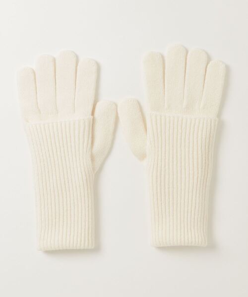 RUBY AND YOU（ルビーアンドユー）の「［select］2WAYグローブ（手袋・レディース・ブルー/ベージュ/アイボリー・FREE）」の11枚目の写真