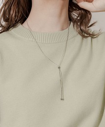 SMELLY | ステンレスボールスライドネックレス(ネックレス)