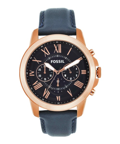 FOSSIL(フォッシル)の「フォッシル 腕時計 メンズ アナログ レザー FS4835(アナログ腕時計・メンズ・ブルー・FREE)」の1枚目の写真
