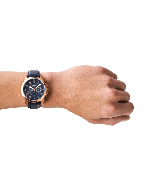 FOSSIL(フォッシル)の「フォッシル 腕時計 メンズ アナログ レザー FS4835(アナログ腕時計・メンズ・ブルー・FREE)」の6枚目の写真
